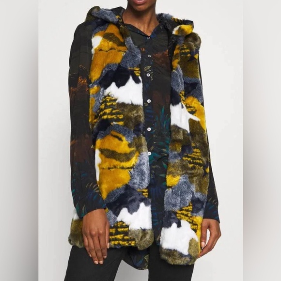 NWT - Desigual Women’s 3 in 1 Military Parka - Size XL - Picture 5 of 16